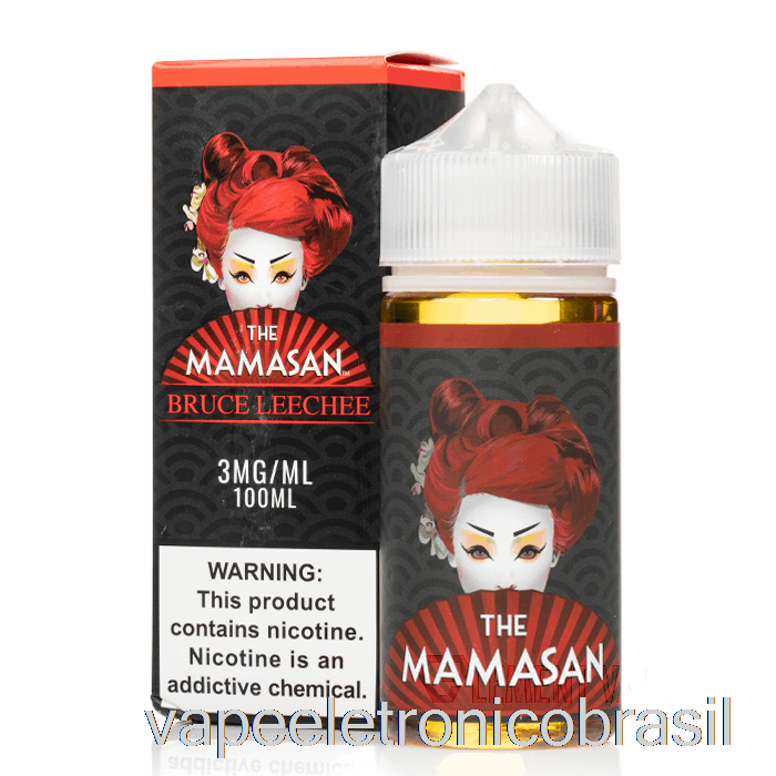 Vape Eletrônico Bruce Leechee - The Mamasan - 100ml 0mg